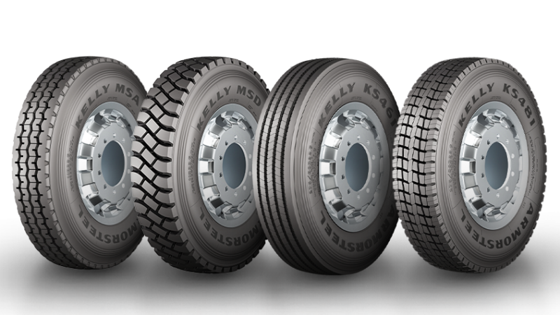 Goodyear anuncia sua mais recente linha de pneus mistos Kelly, Armorsteel MSD II e MSA II