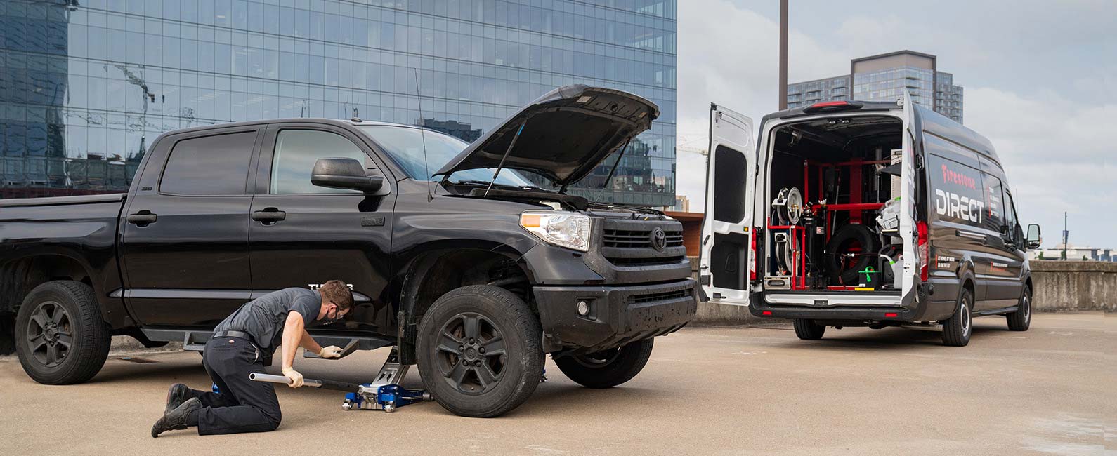 Bridgestone lança ‘Firestone Direct’, o serviço móvel manutenção veicular para os EUA