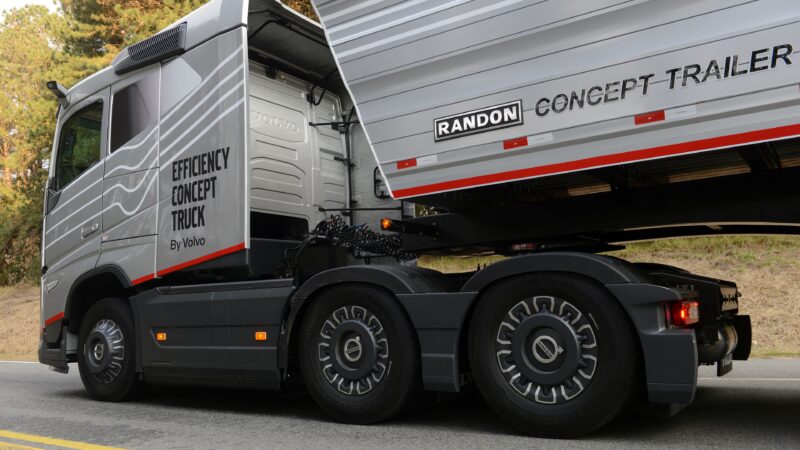 Continental Pneus equipa Volvo Efficiency Concept Truck