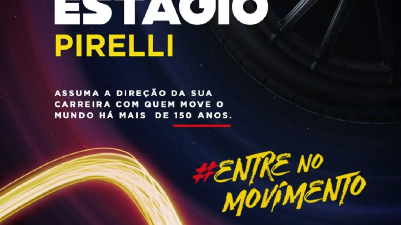 Programa de estágio da Pirelli está com inscrições abertas para 2023