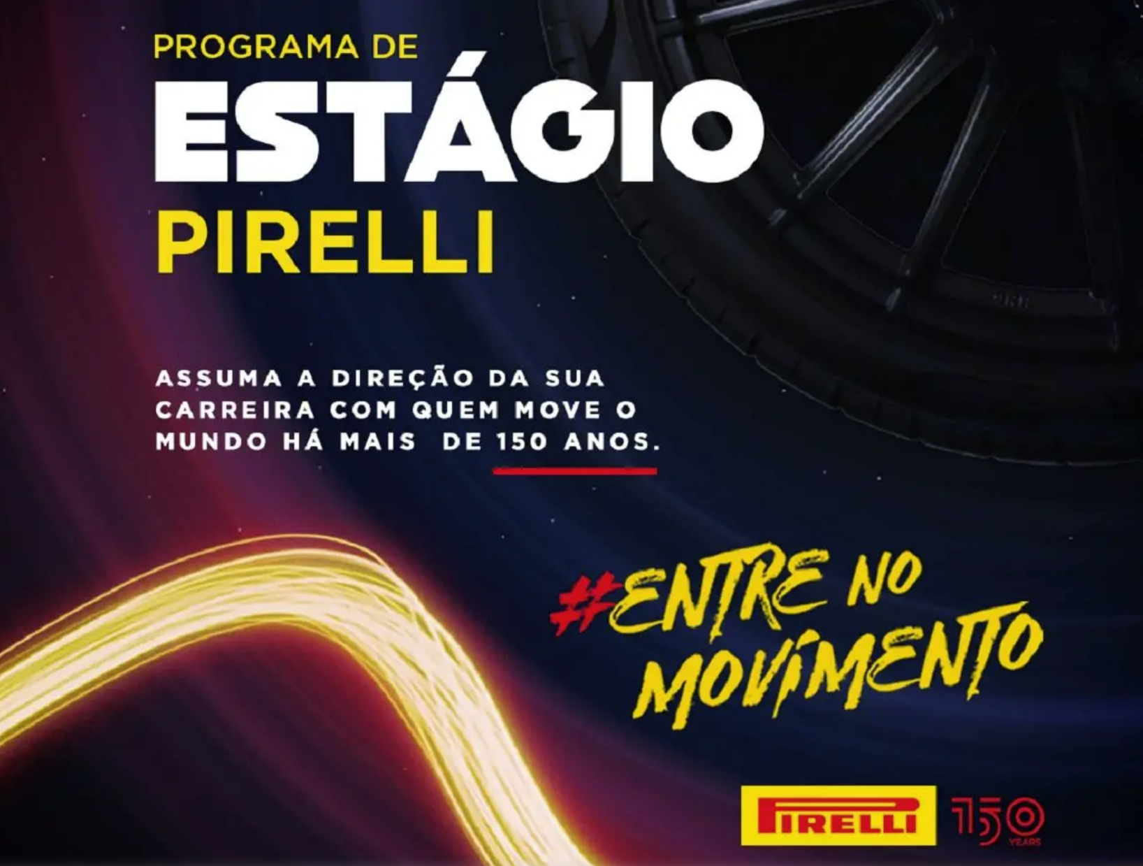 Programa de estágio da Pirelli está com inscrições abertas para 2023