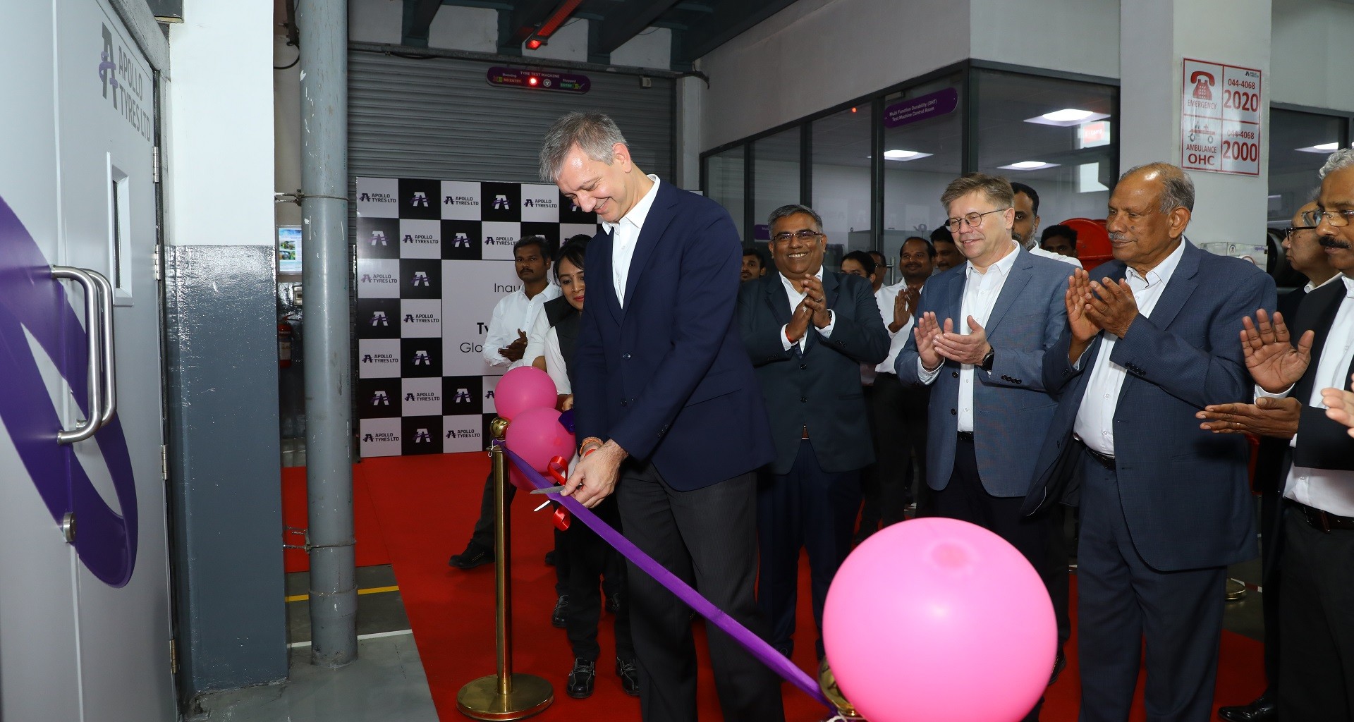 Apollo Tyres inaugura novo espaço de testes e P&D de pneus