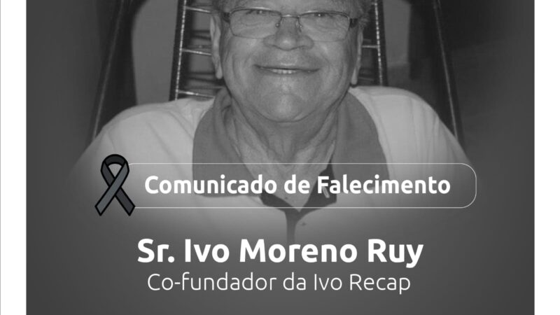 Morre Ivo Moreno Ruy, cofundador, da Ivo Recap