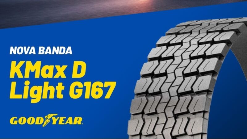 Goodyear anuncia nova banda para recapagem KMax D Light G167