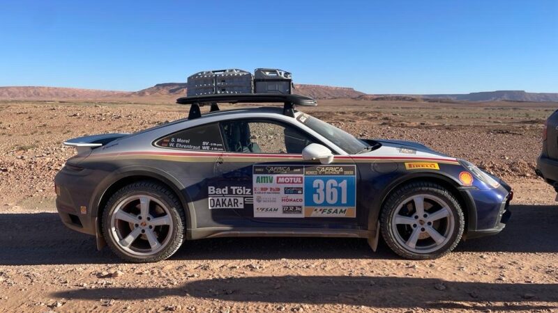 Teste do Pirelli Scorpion All Terrain Plus Desert: Alemanha a Senegal com um único jogo de pneus no Porsche 911 Dakar