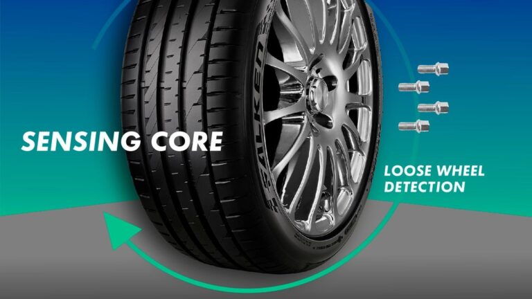 Tecnologia de pneus inteligentes da Sumitomo Rubber Industries agora detecta possível desprendimento de rodas