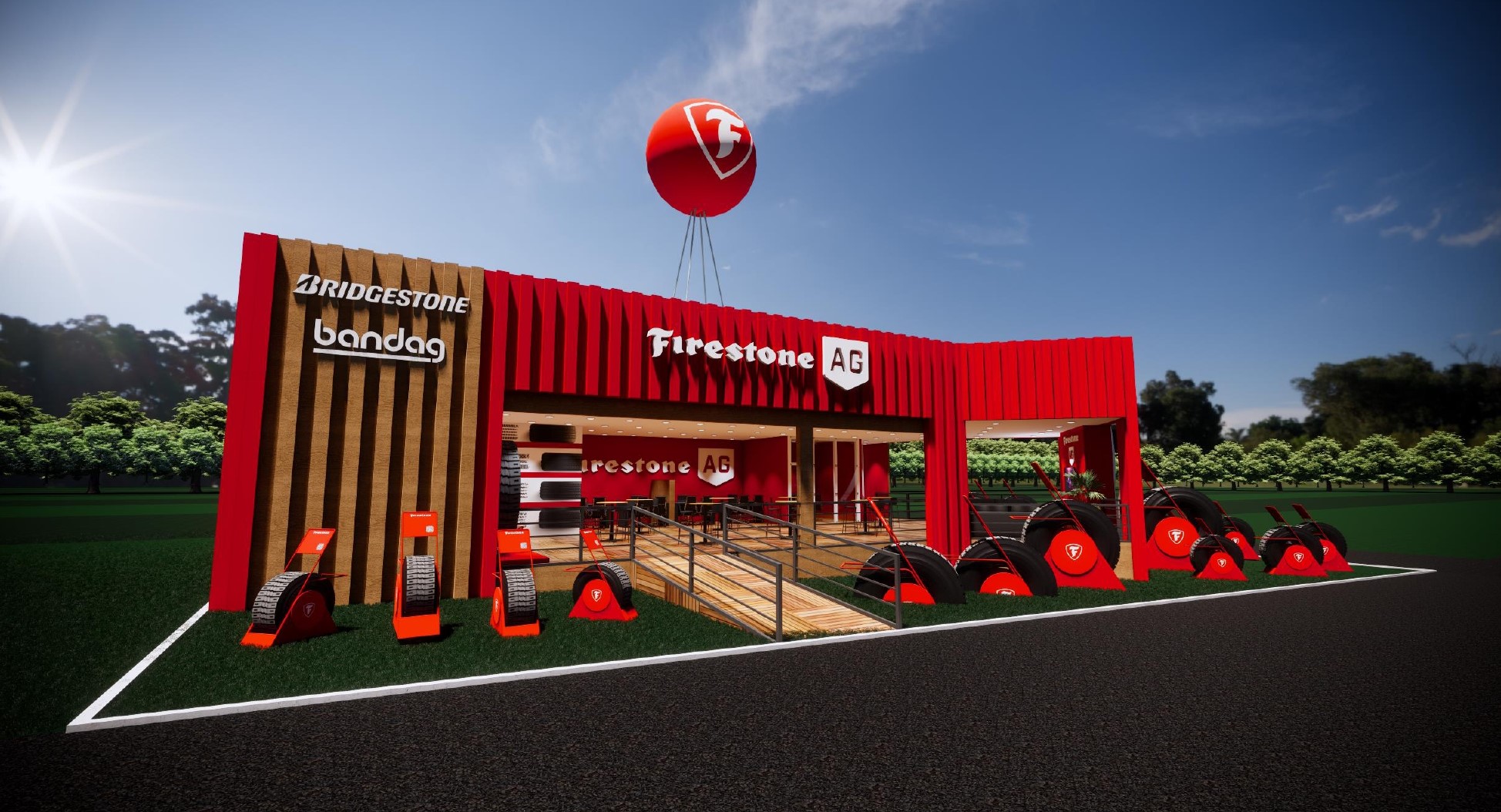 Na Agrishow, Firestone apresenta novos produtos para diversas aplicações