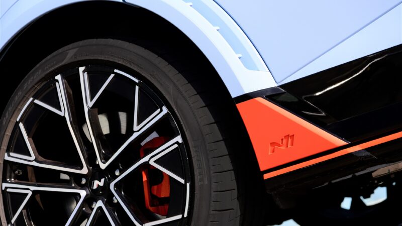 Pirelli P Zero Elect equipa Hyundai IONIQ 5 N