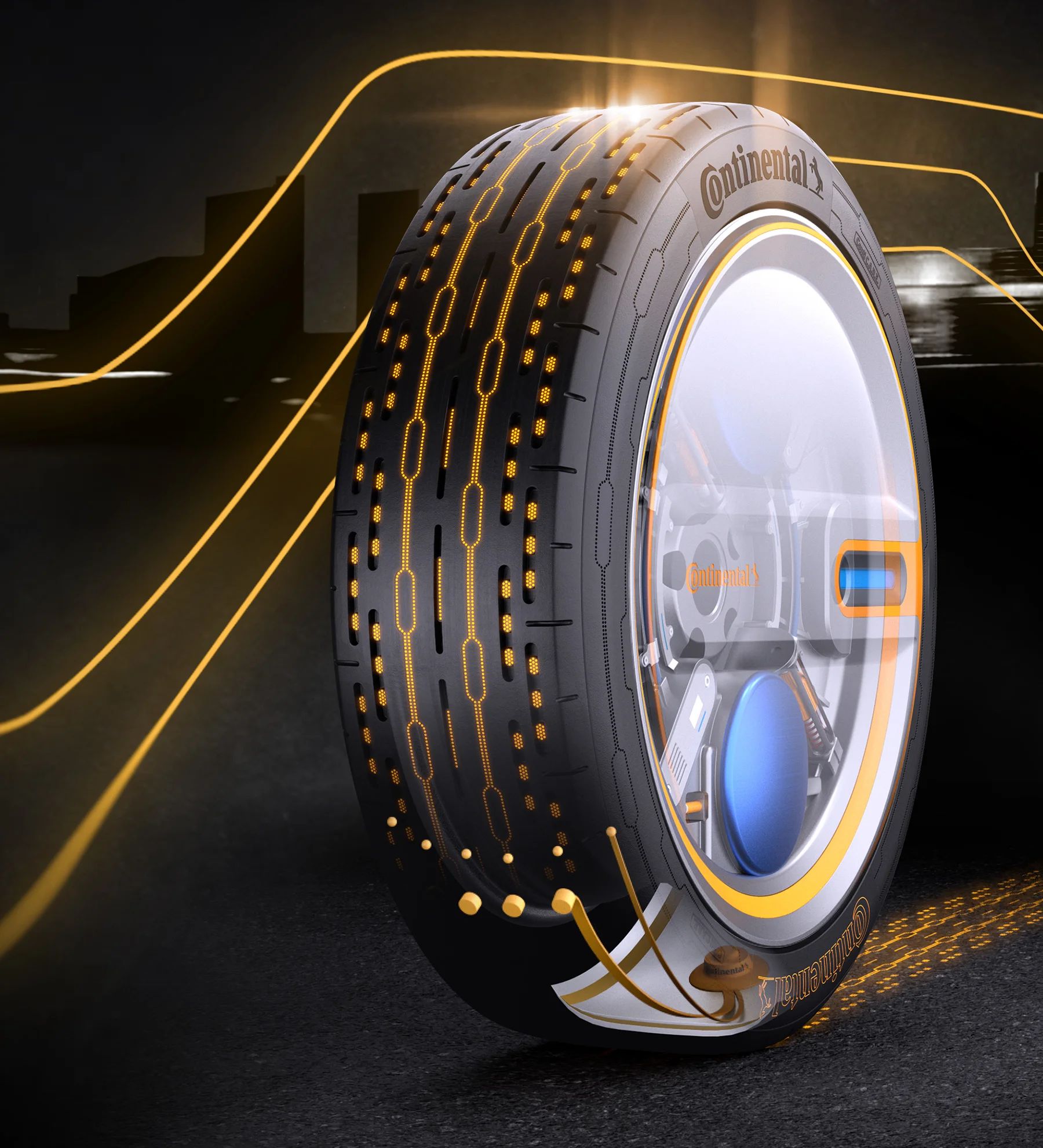 Inteligentes e conectados: assim serão os pneus do futuro
