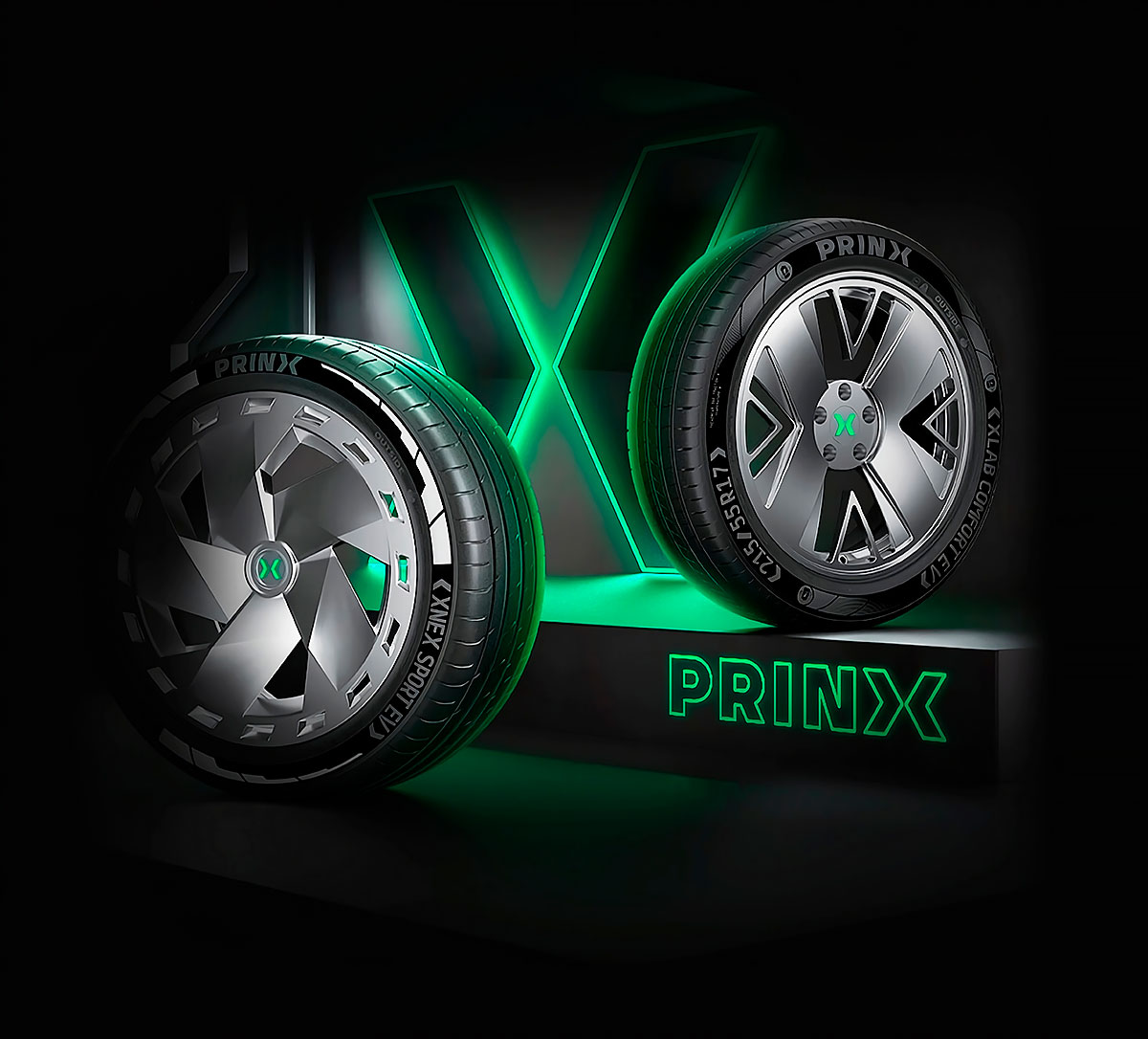 Prinx pneus lança XNEX SPORT EV e XLAB COMFORT EV para veículos elétricos e híbridos no Brasil