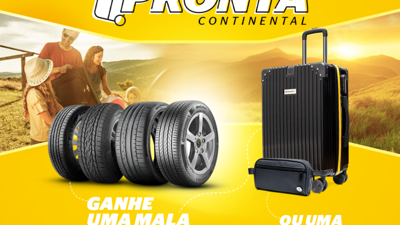 Continental Pneus lança a promoção “De Mala Pronta”