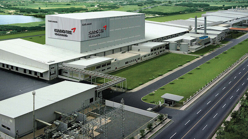 Kumho Tire anuncia investimento de US$ 300 milhões para expandir operações no Vietnã