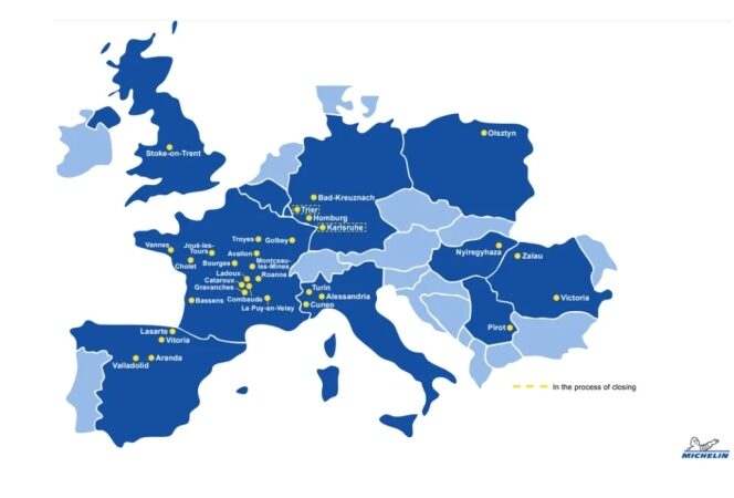 Michelin encerrará operações nas plantas de Cholet e Vannes até 2026, afetando mais de mil trabalhadores