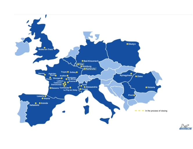 Michelin encerrará operações nas plantas de Cholet e Vannes até 2026, afetando mais de mil trabalhadores