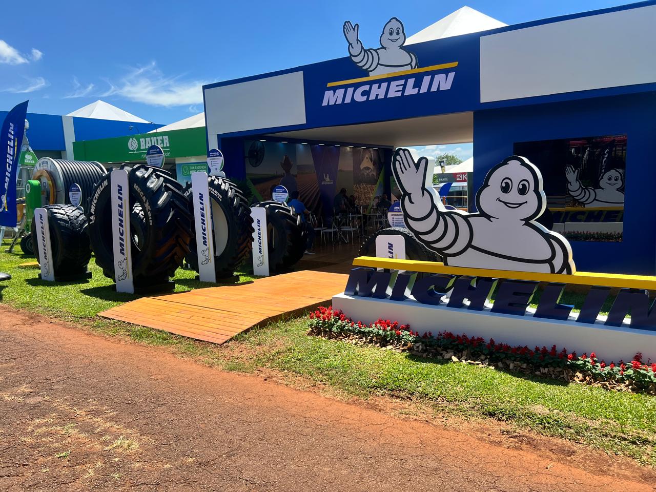 Michelin e Prometeon apresentam novidades em pneus no Show Rural Coopavel