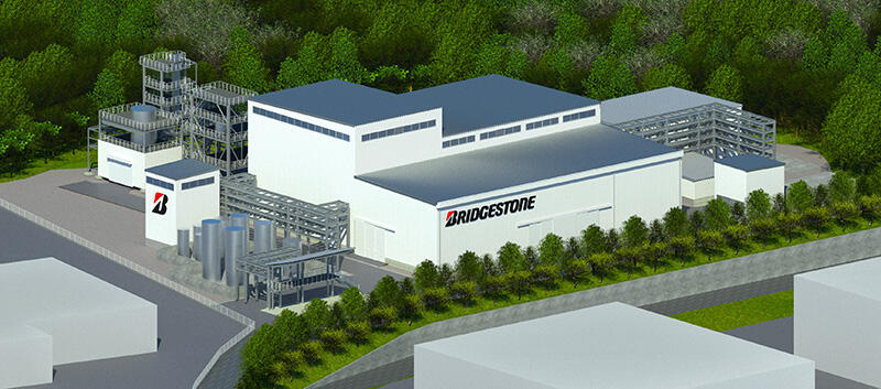 Bridgestone anuncia construção de planta piloto para pirólise precisa de pneus descartados no Japão